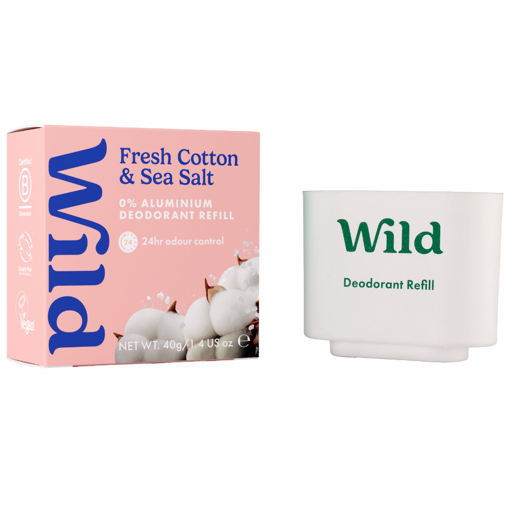 Wild Cotton & Sea Salt Deodorant Refill 40g
