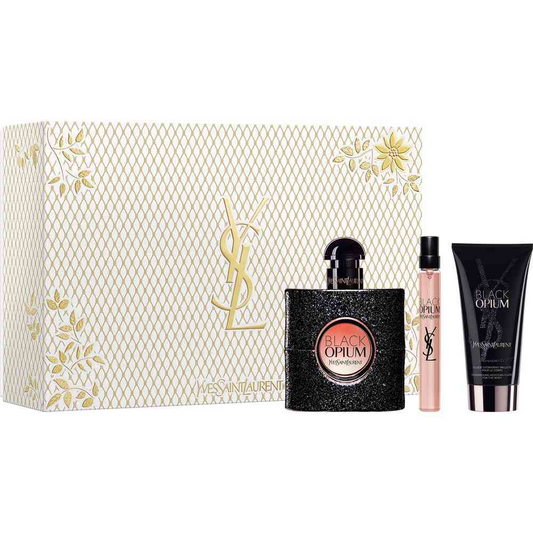 Yves Saint Laurent Black Opium Eau De Parfum Gift Set 50ml