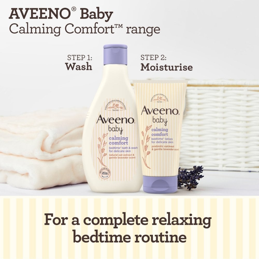 Aveeno Baby Calming Comfort Bedtime Lotion 150ml Justmylook