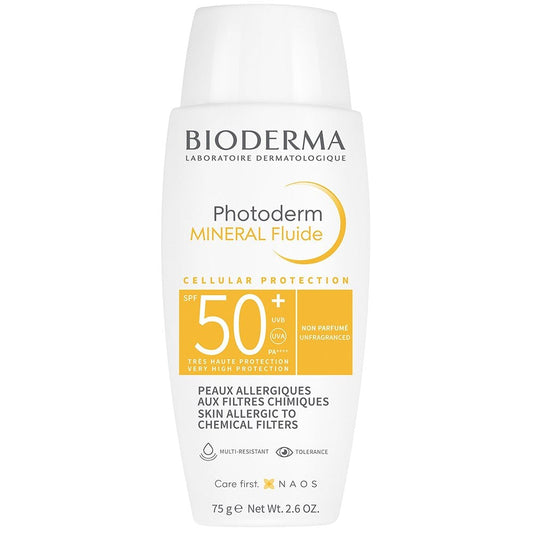 Bioderma Photoderm Max Very High Protection Mineral Fluid SPF50+ 75g