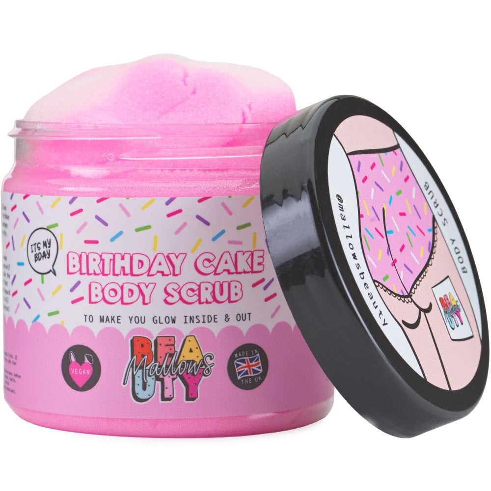Mallows Beauty Birthday Cake Body Scrub 240g Justmylook
