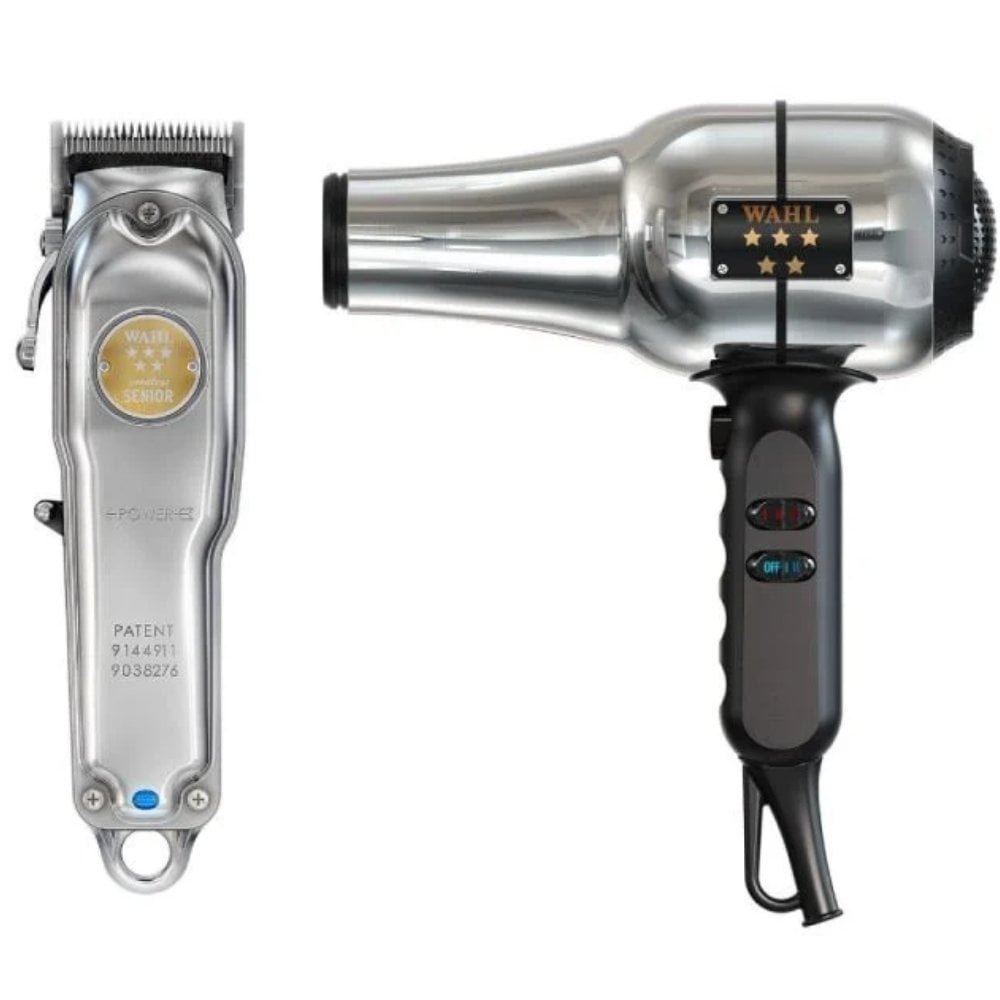 Wahl Professional Cordless Senior Metal Edition Clipper & Wahl Profess