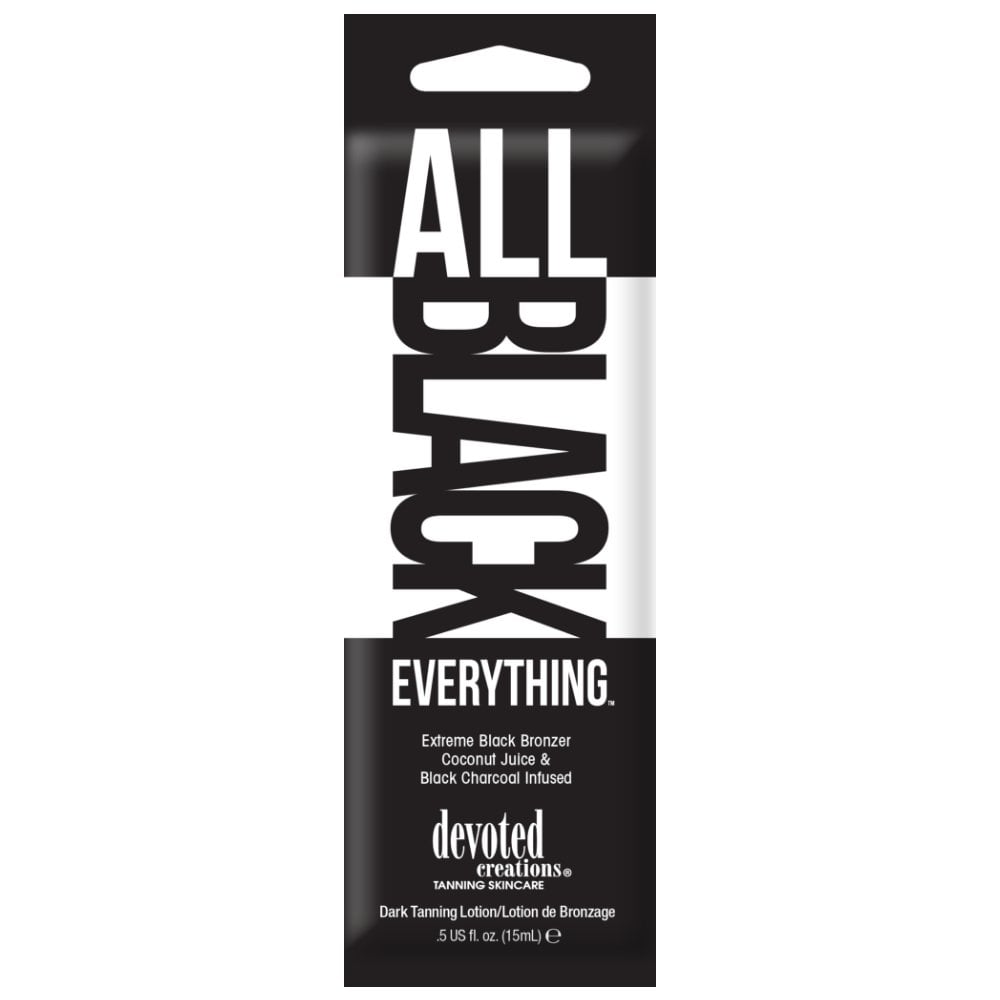 Devoted Creations All Black Everything Dark Tanning Accelerator Sachet