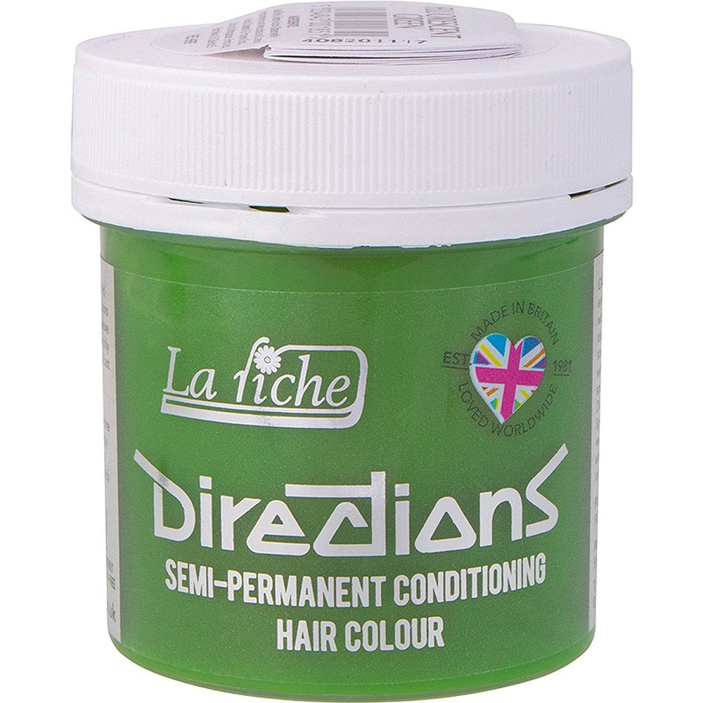 La Riche Directions Haarfarbe – 8 X 88 Ml, Fluoreszierendes Grün, Semi-permanent