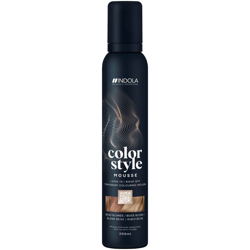 Indola Colour Style Mousse Beige Blonde 200ml 2