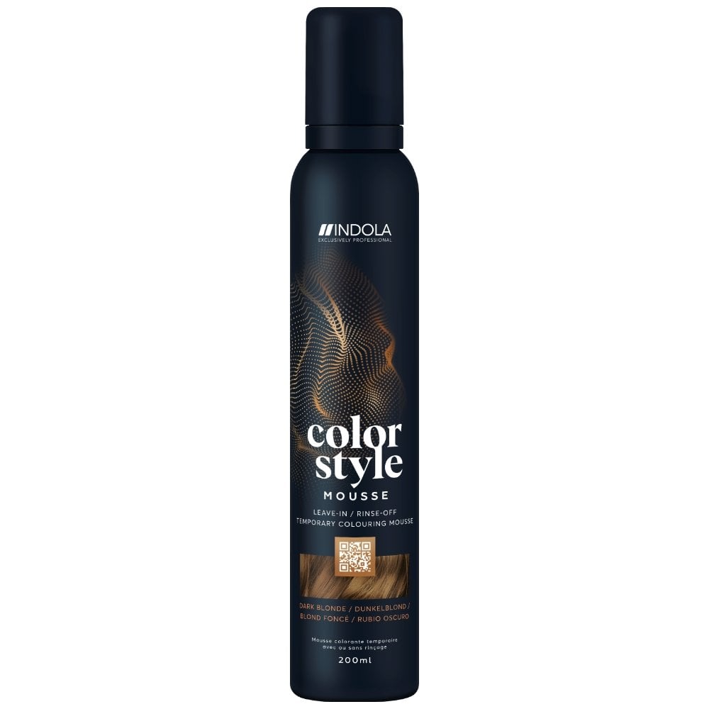 Indola Colour Style Mousse Dark Blonde 200ml 2