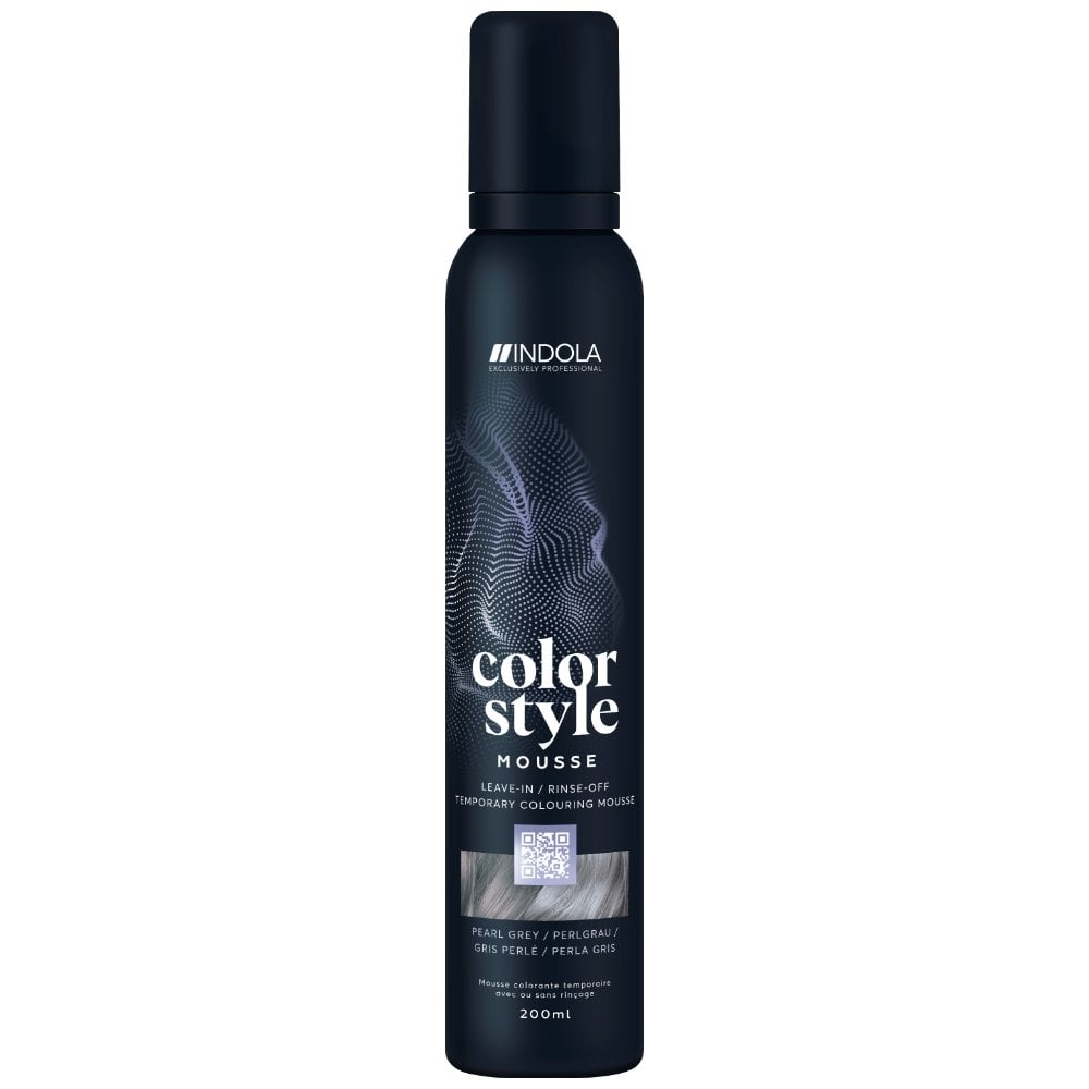 Indola Colour Style Mousse Pearl Grey 200ml 2