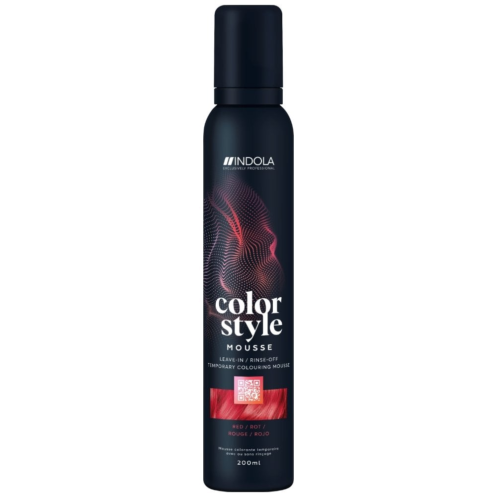 Indola Colour Style Mousse Red 200ml 2