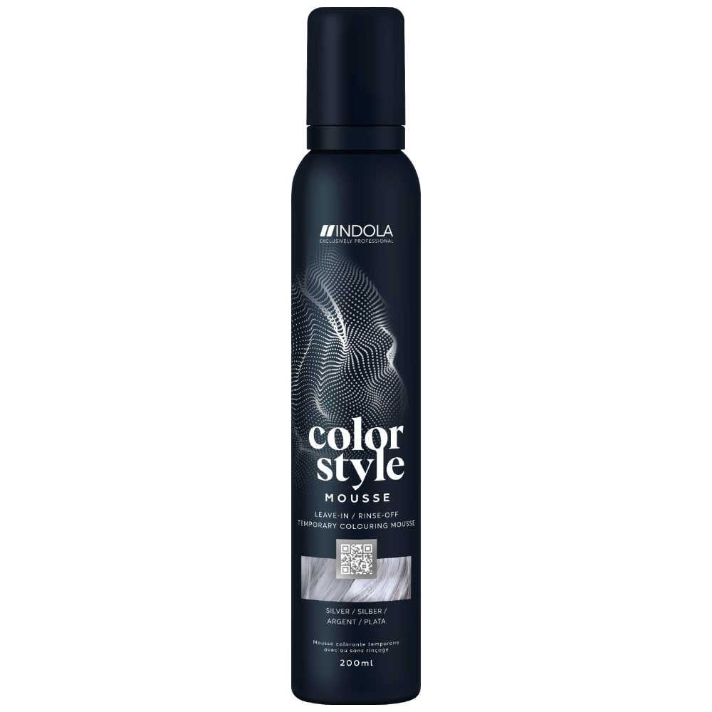 Indola Colour Style Mousse Silver 200ml 2