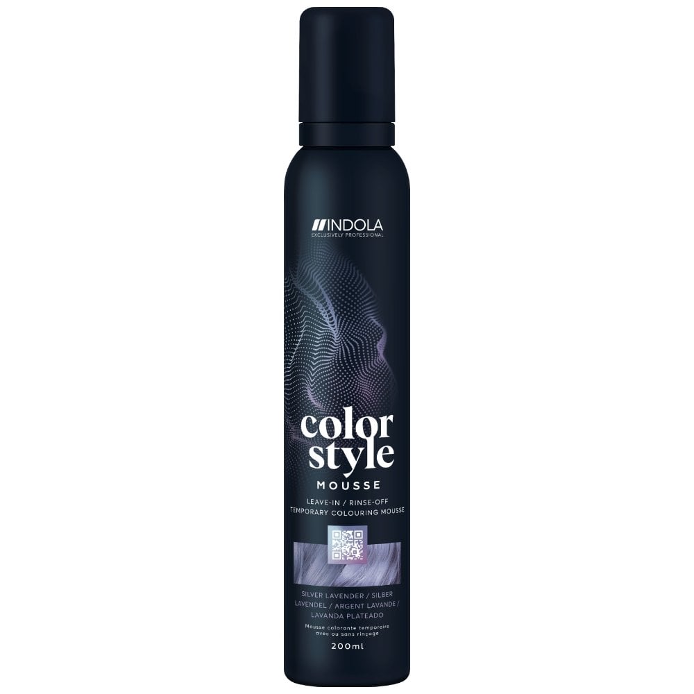 Indola Colour Style Mousse Silver Lavender 200ml 2