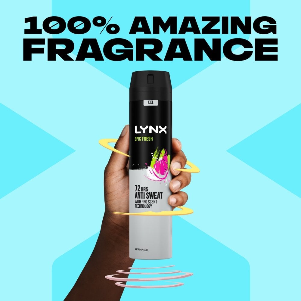 Lynx XXL Epic Fresh 72h Grapefruit Tropical Pineapple Anti