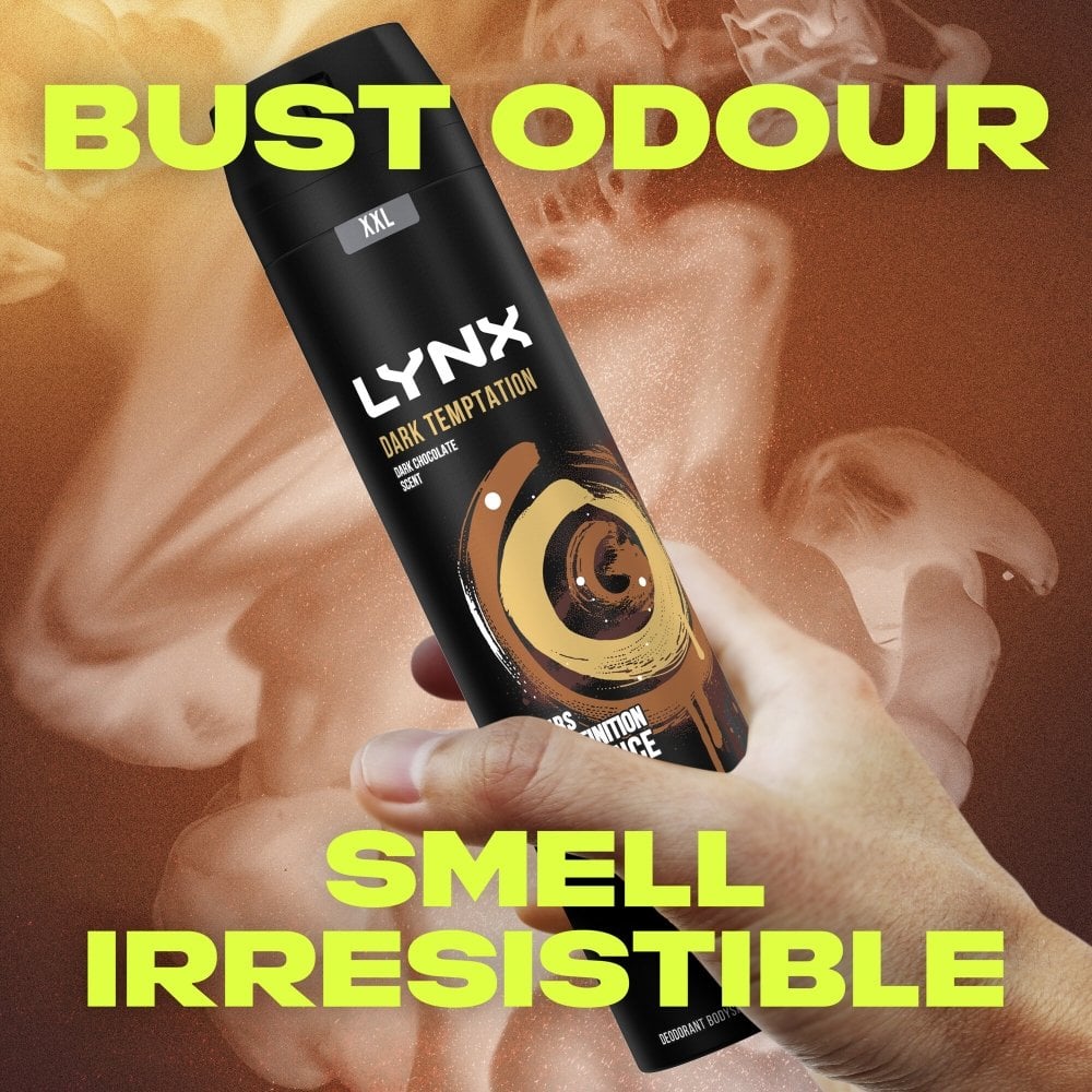 Lynx XXL Dark Temptation 48h Dark Chocolate Deodorant Body Spray