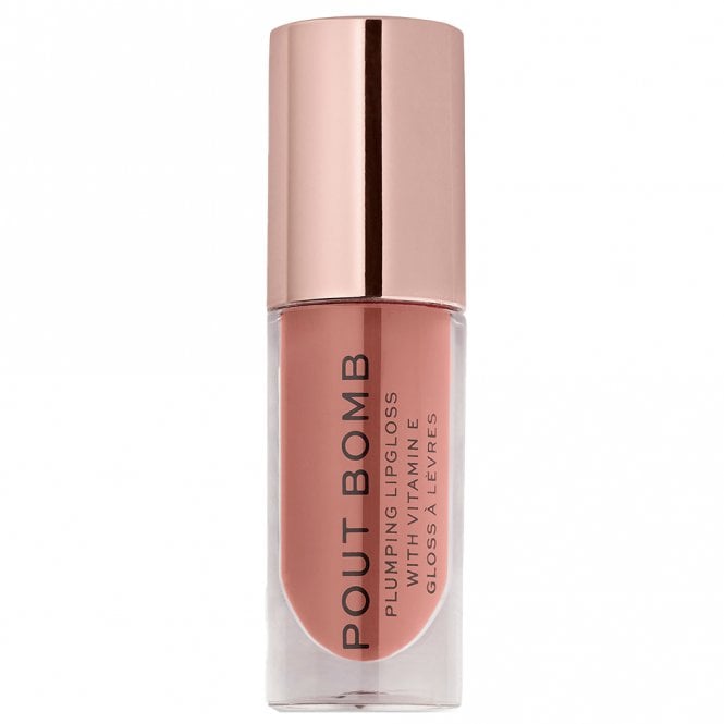Makeup Revolution Pout Bomb Plumping Lip Gloss 4.6ml - Kiss