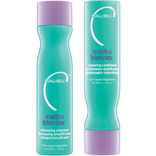 Malibu C Blondes Wellness Enhancing Shampoo & Conditioner Twin 2 x 266ml