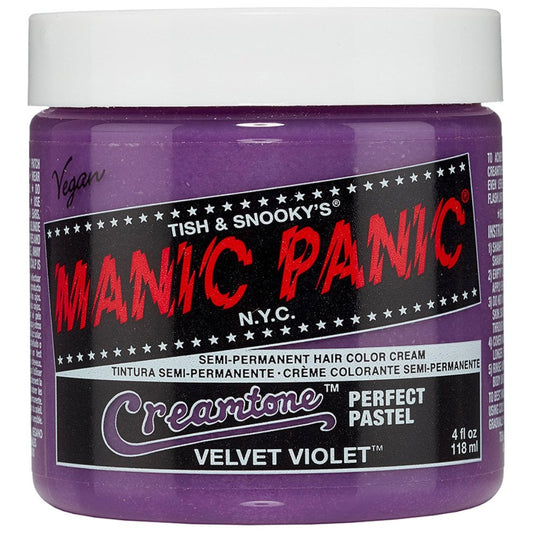 Manic Panic Creamtone Perfect Pastel Hair Colour Cream Velvet Violet 118ml