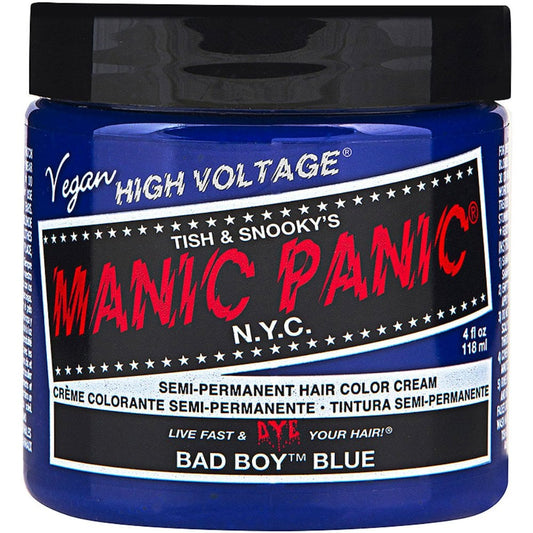 Manic Panic High Voltage Classic Hair Colour Cream Bad Boy Blue 118ml