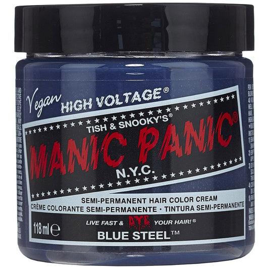 Manic Panic High Voltage Classic Hair Colour Cream Blue Steel 118ml