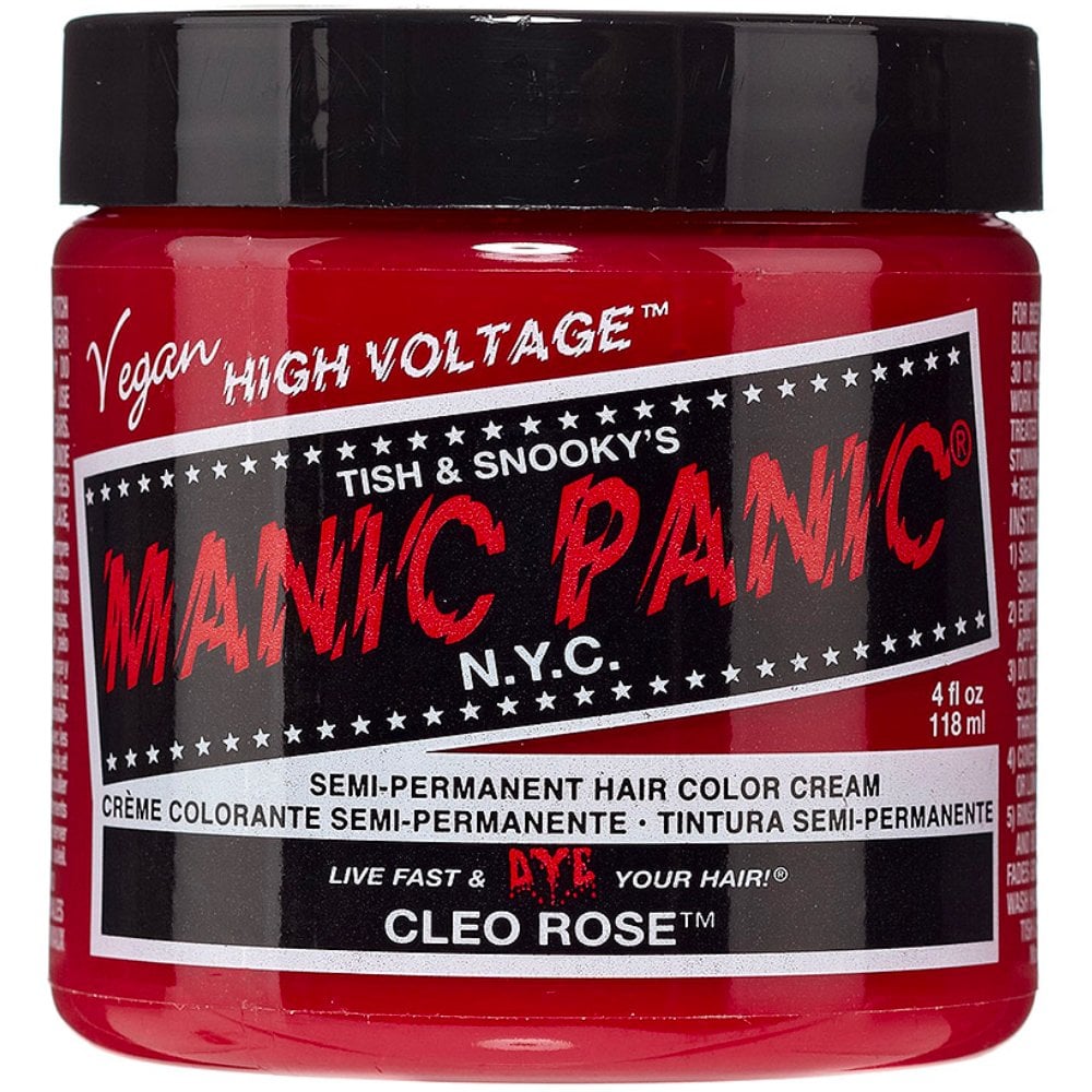 Manic Panic High Voltage Classic Hair Colour Cream Cleo Rose 118ml ...