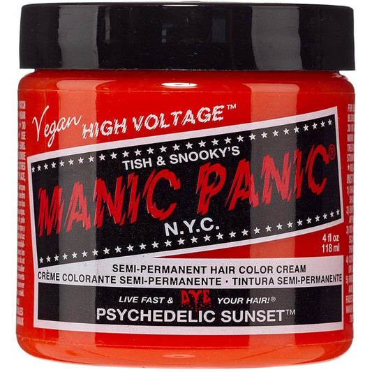 Manic Panic High Voltage Classic Hair Colour Cream Psychedelic Sunset 118ml