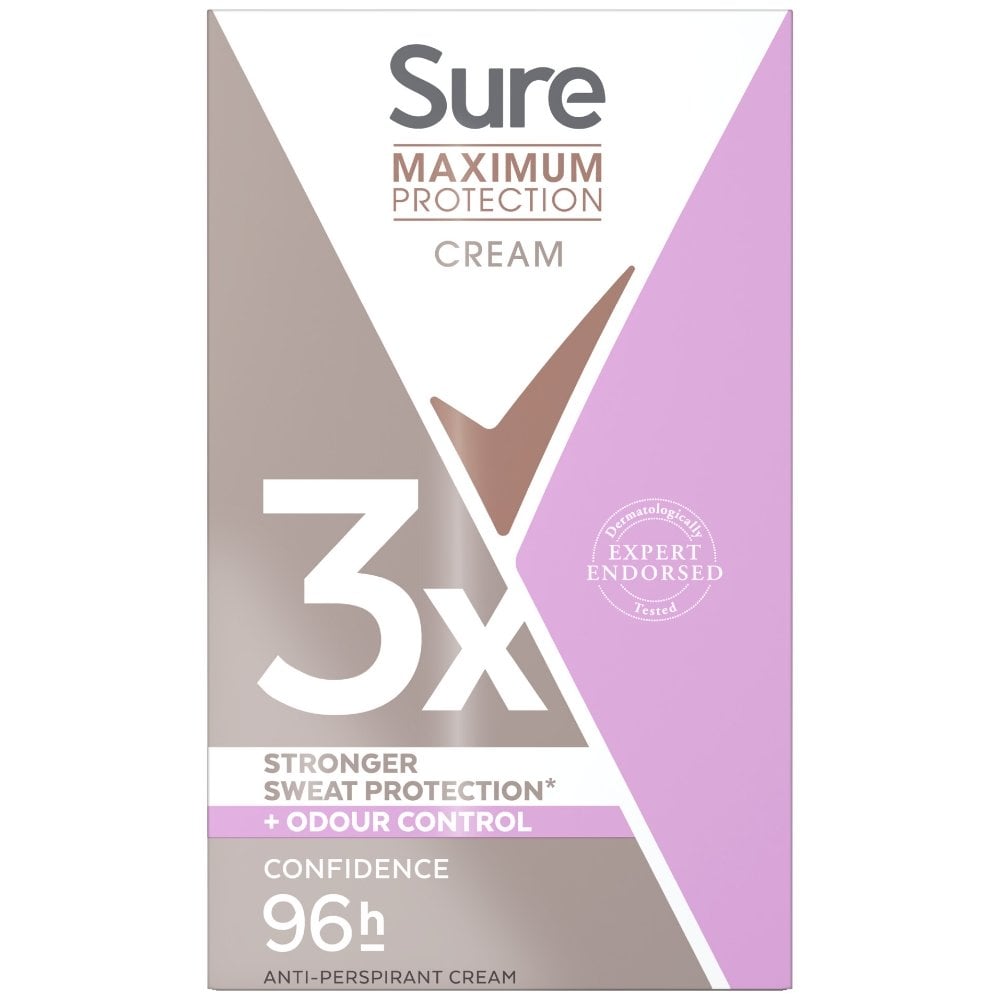 Sure Maximum Protection 96h Confidence Anti-Perspirant Deodorant Stick ...