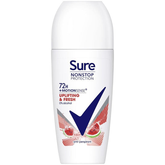 Sure Nonstop Protection 72h Uplifting & Fresh Anti-Perspirant Roll On Deodorant 50ml