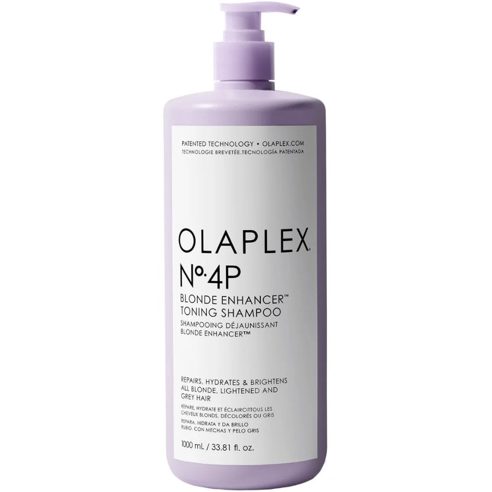 Olaplex No 4P Blonde Enhancer Toning Shampoo 1000ml 2