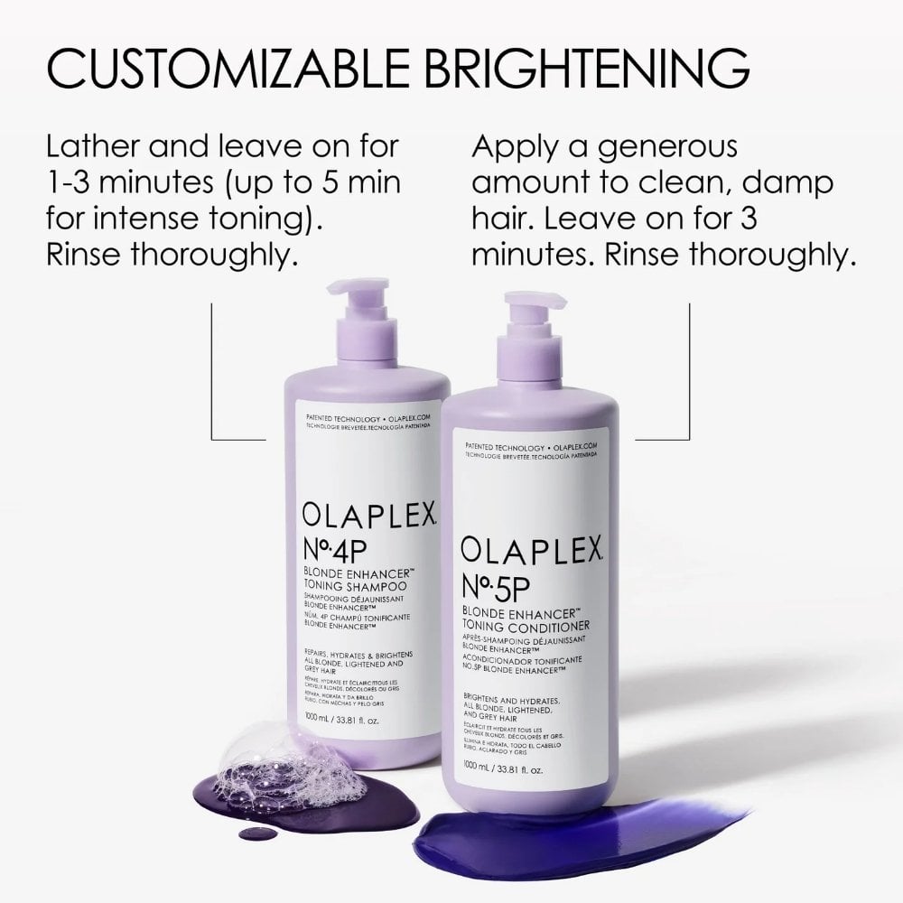 Olaplex No 4P Blonde Enhancer Toning Shampoo 1000ml – Justmylook
