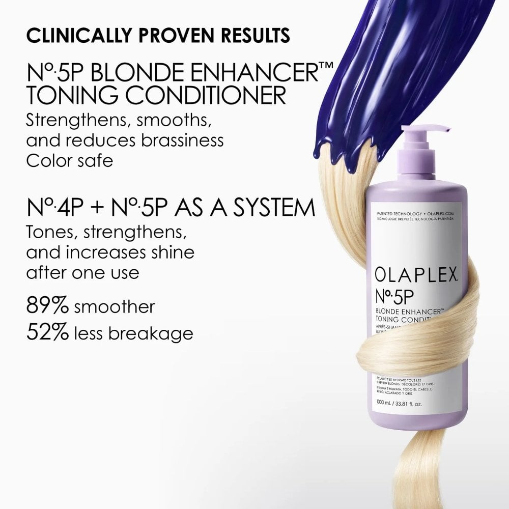 Olaplex No 5P Blonde Enhancer Toning Conditioner 1000ml – Justmylook