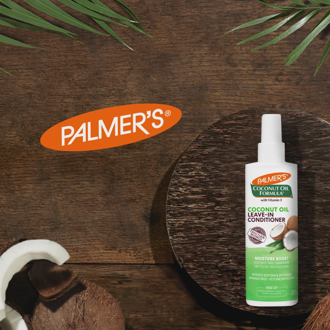 Palmer's Coconut Oil Formula Shampoo & Conditioner Set - 400ml Total, Moisture Boost For Damaged Hair
