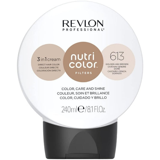 Revlon Professional Nutri Color Filters 613 Golden Ash Brown 240ml