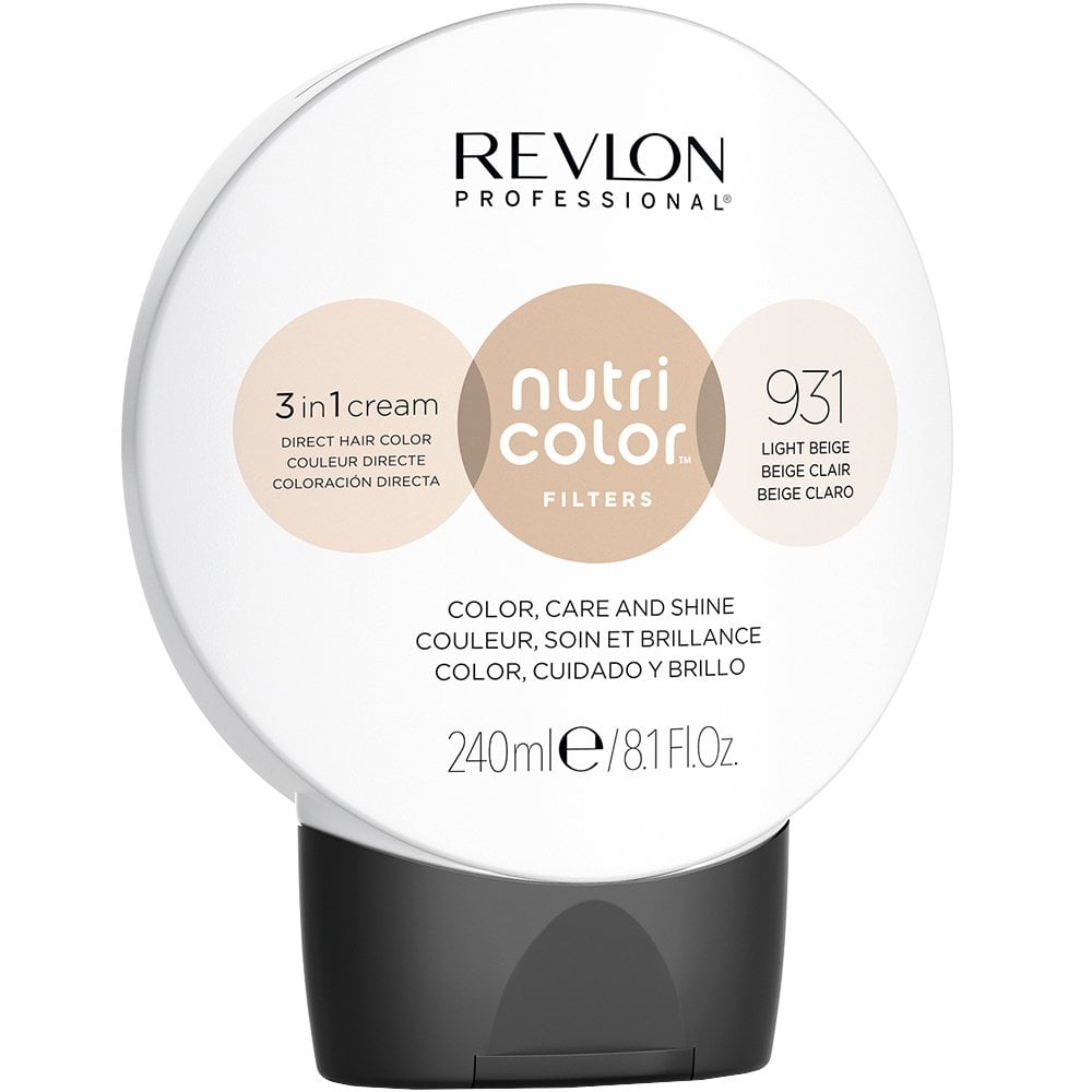 Revlon Professional Nutri Color Filters 931 Light Beige 240ml – Justmylook