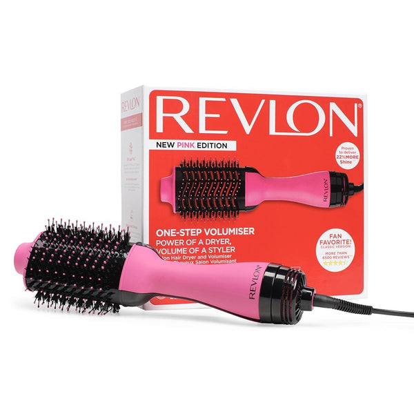 Revlon Pro Collection Salon One-Step Hair Dryer Volumiser Pink