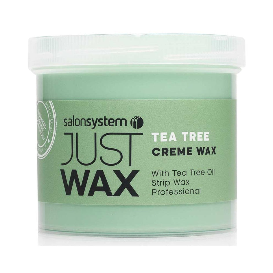 Salon System Just Wax Tea Tree Creme Wax 450g Justmylook