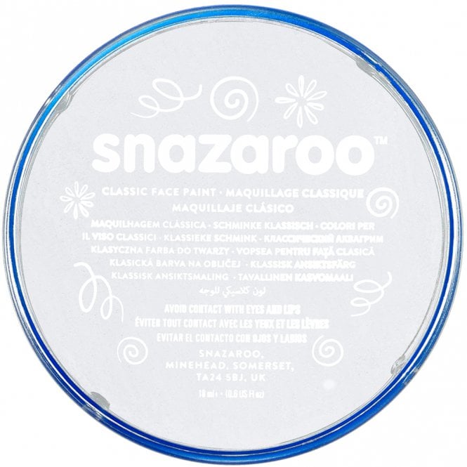 Snazaroo Classic Face Paint 18ml - White