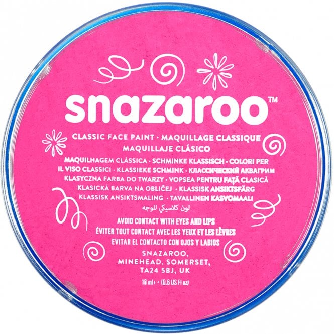 Snazaroo Classic Face Paint 18ml - Bright Pink