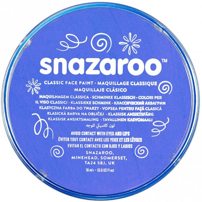 Snazaroo Classic Face Paint 18ml - Sky Blue