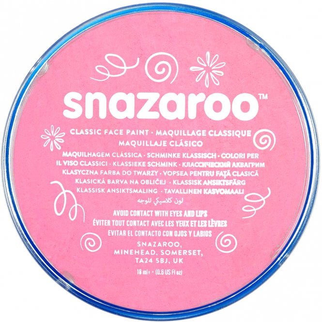 Snazaroo Classic Face Paint 18ml - Pale Pink