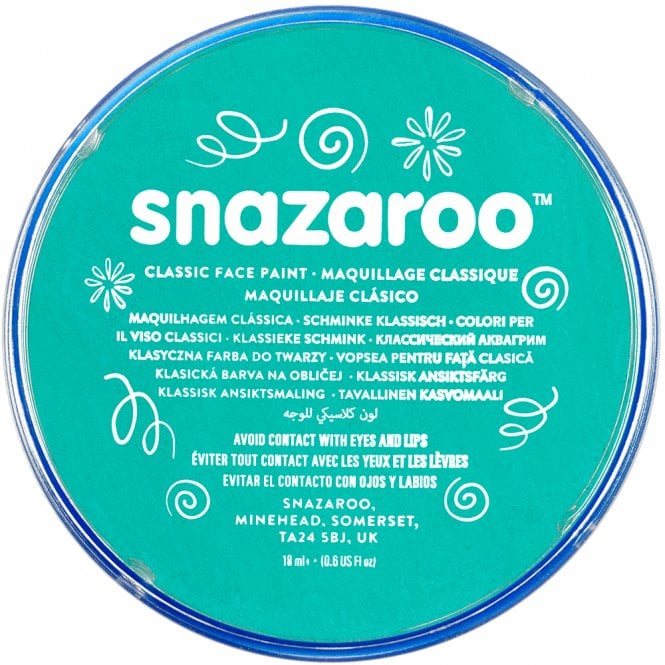 Snazaroo Classic Face Paint 18ml - Sea Blue
