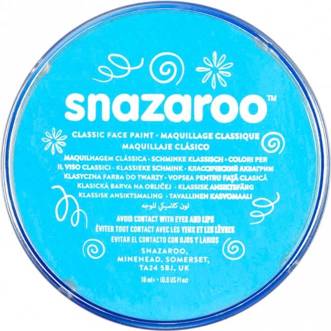 Snazaroo Classic Face Paint 18ml - Turquoise