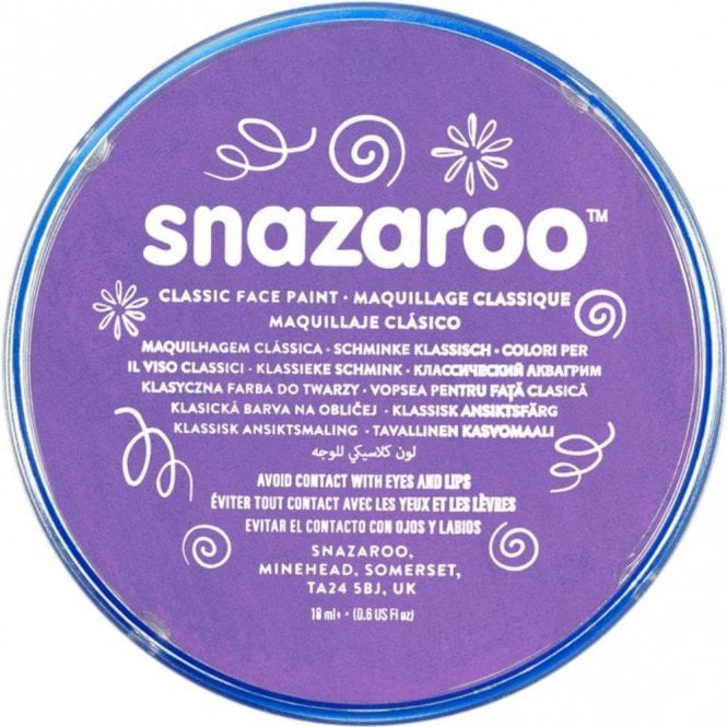 Snazaroo Classic Face Paint 18ml - Lilac