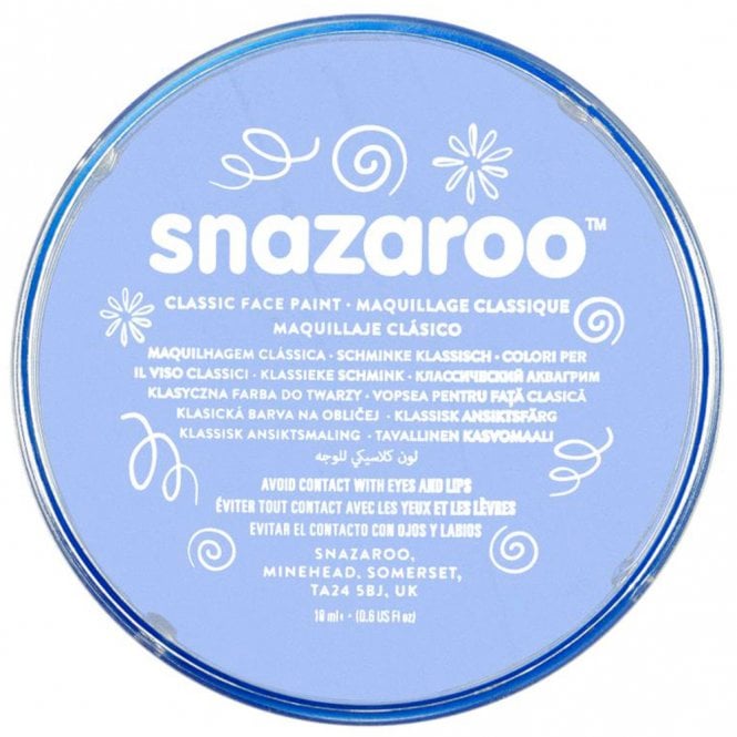 Snazaroo Classic Face Paint 18ml - Pale Blue