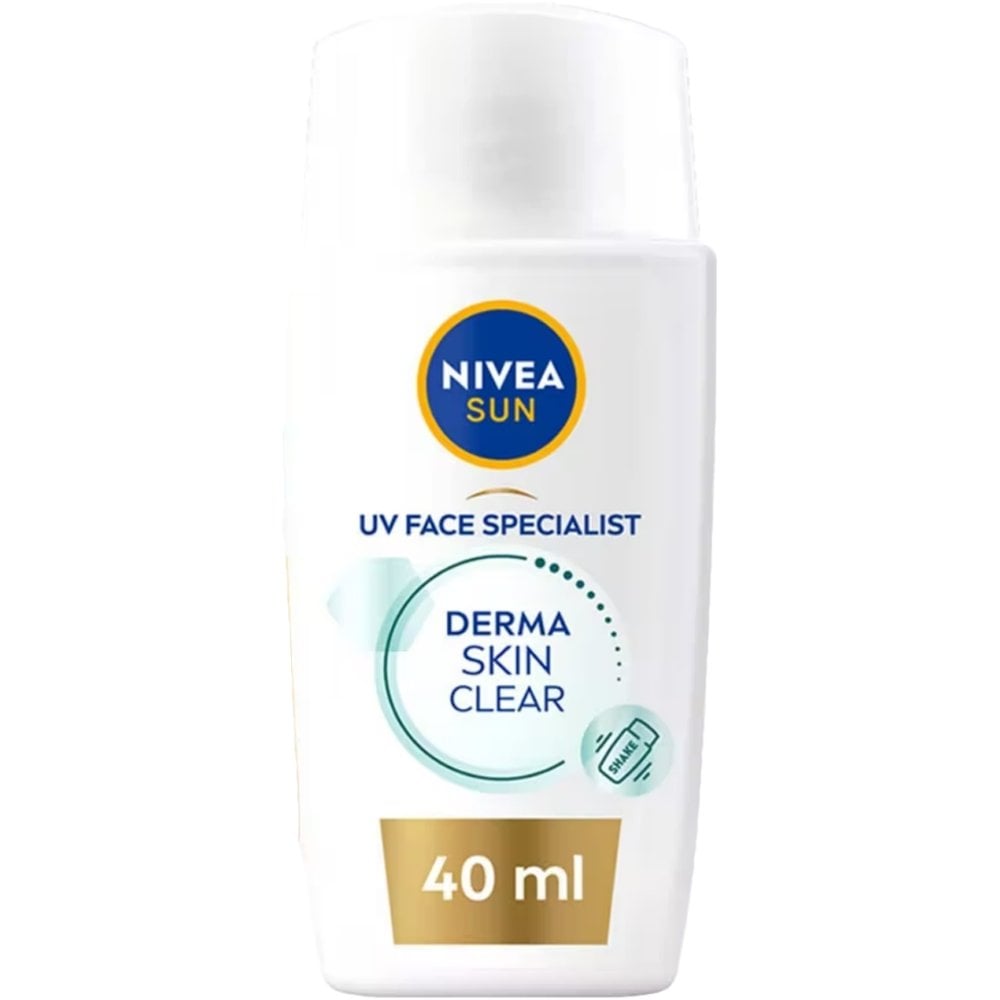 Nivea Sun UV Face Derma Blemish Control Sun Fluid SPF50+ 40ml – Justmylook