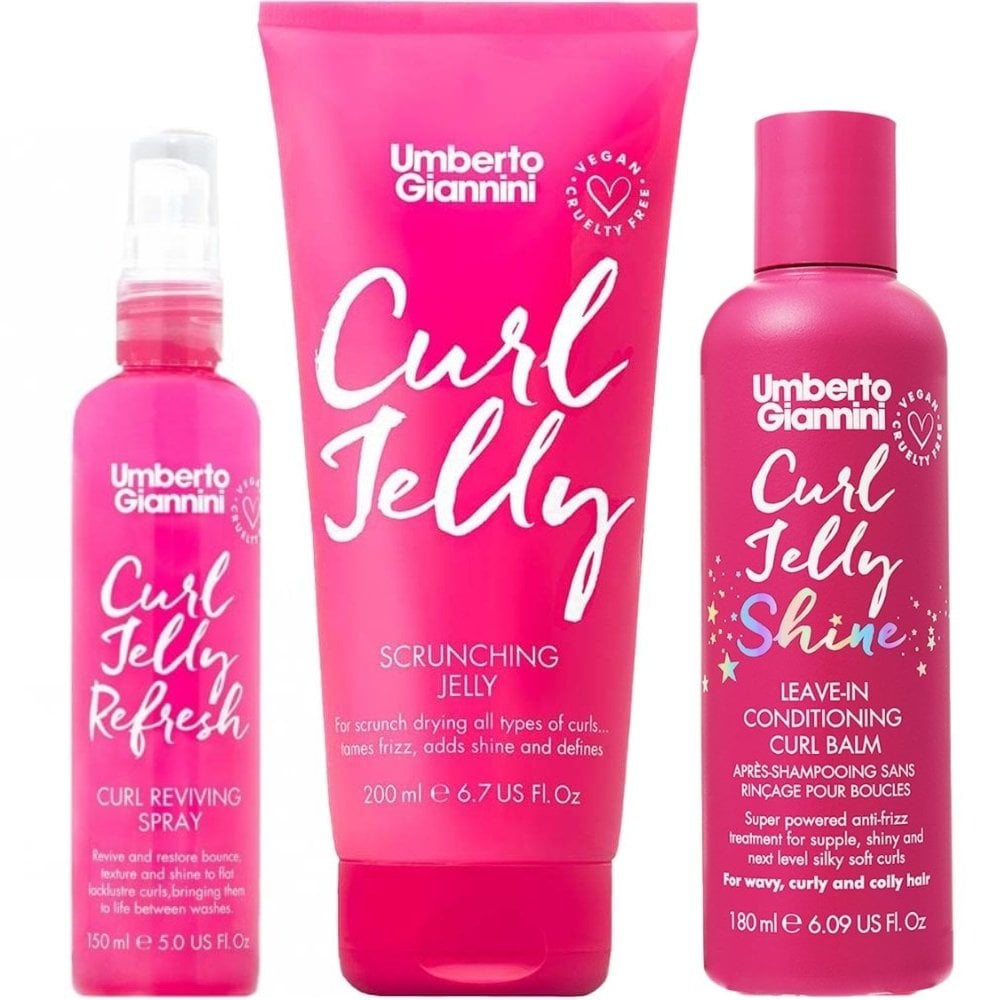 Umberto Giannini Curl Jelly Scrunching Jelly 250ml, Curl Jelly Shine 1 Justmylook