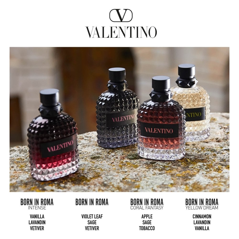 Valentino Uomo Born In Roma Intense Eau De Parfum 50ml – Justmylook