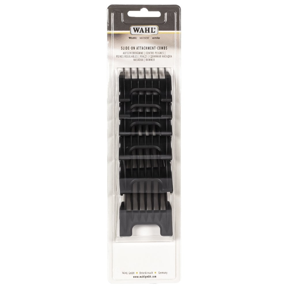 Wahl Bellissima Chromestyle Cutting Guide Comb Set Pack of 6 Justmylook