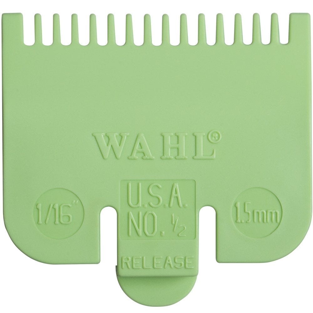 Wahl Professional No 0.5 Grade Comb Attachment 1.5mm Lime Green ...