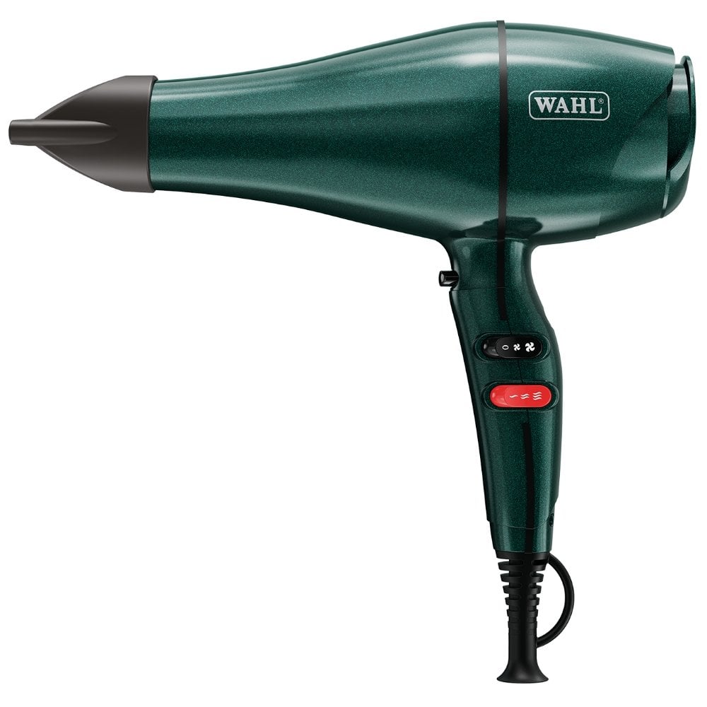 Wahl Pro Keratin Hair Dryer 2200W Midnight Green Justmylook