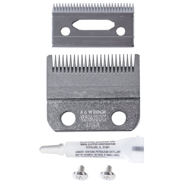 Wahl Replacement Wedge Shaped 2Hole Legend Blade Set 2228400 0.8 3