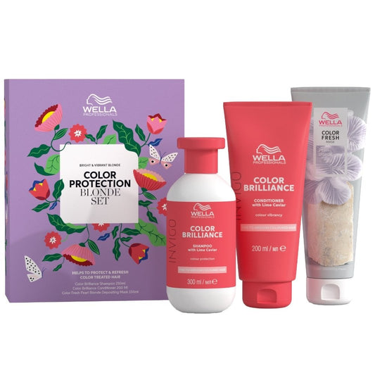 Wella Professionals 3 Piece Colour Protection Blonde Hair Gift Set