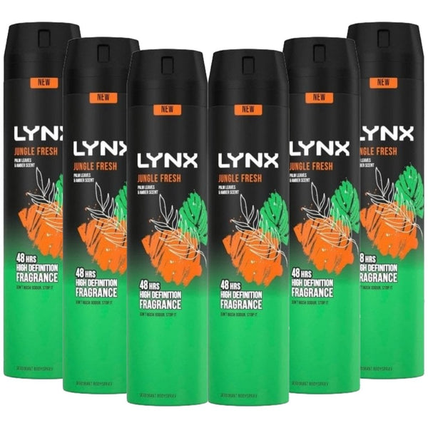 Lynx Deodorant 250ml LynxJungle Fresh Body Spray 250 Ml